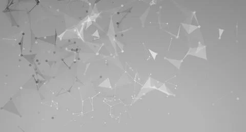 Abstract vector background texture polygon geometric network line tech bg Stock Illustration