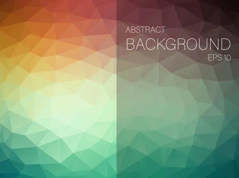 Abstract vector background with triangles. Stock Illustration
