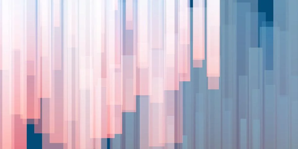 Abstract vector background with vertical layers of gradient rectangles, thi.. イラスト素材