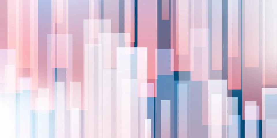 Abstract vector background with vertical layers of gradient rectangles, thi.. Stock Illustration