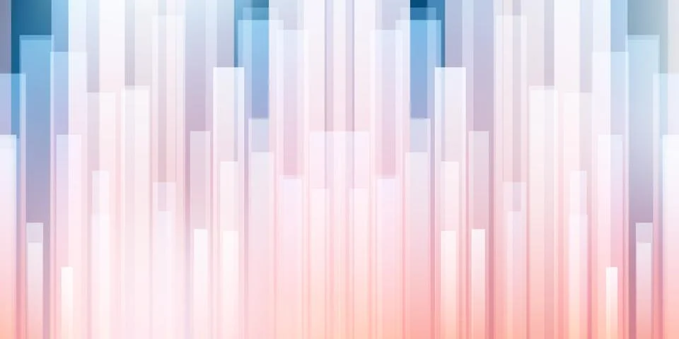Abstract vector background with vertical layers of gradient rectangles, thi.. Stock Illustration