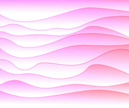 Abstract vector background with waves. Illustrazione stock