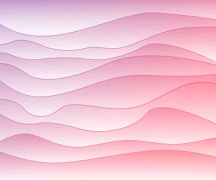 Abstract vector background with waves. Illustrazione stock