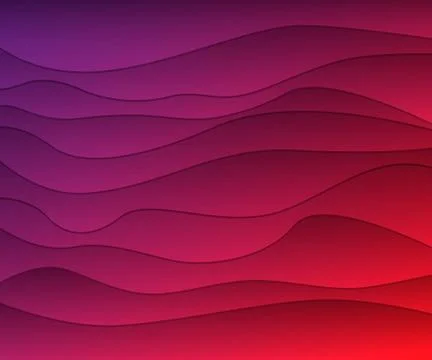 Abstract vector background with waves. Stock Illustration