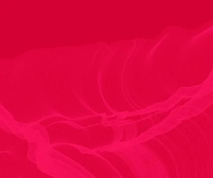 Abstract vector background with waves. Illustrazione stock