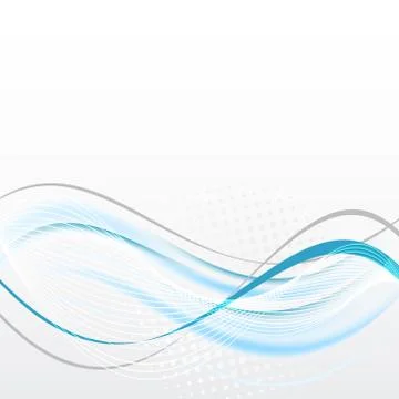 Abstract vector background with wavy composition Stock Illustration