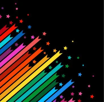 Abstract vector backgrounds for cover or banner. magic bright ba Stock Illustration