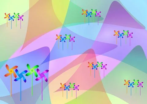 Abstract vector beautiful abstract background with color overlay Copyright... Stock Photos