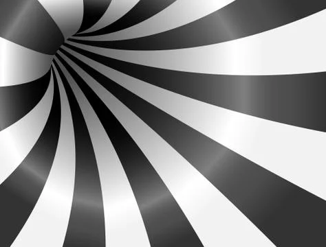 Abstract vector black and white striped background Stock Illustration