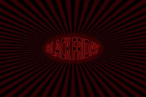 Abstract vector - black friday sale - background Stock Illustration