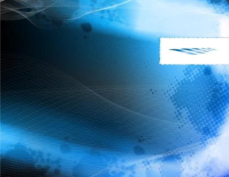 Abstract vector blue business background Stock Illustration