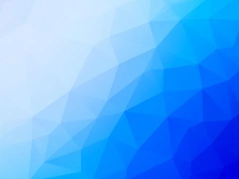 Abstract vector blue triangles background Illustrazione stock