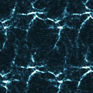 Abstract vector blue wave mesh background. Point cloud array. Chaotic light w Stock Illustration