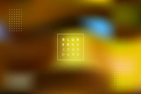 Abstract vector blurred background with dotted elements and text Ilustración de archivo