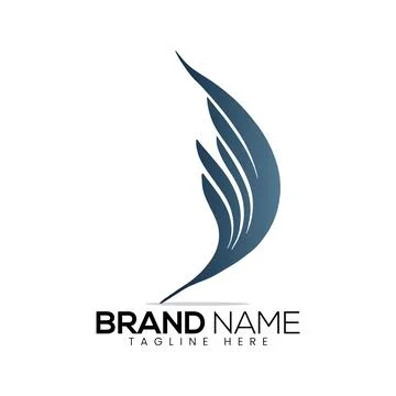 Abstract Vector Brand Icon or Logo Design Template Stock Illustration