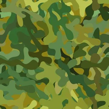 Abstract vector chaotic spotted seamless pattern Stock Illustration