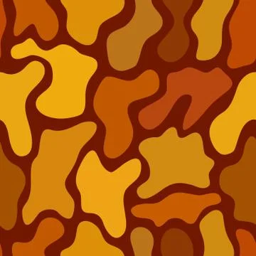 Abstract vector chaotic spotted seamless pattern Stock Illustration