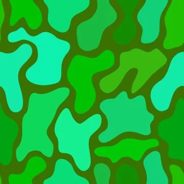 Abstract vector chaotic spotted seamless pattern Stock Illustration