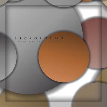 Abstract vector circle background with color stone and brick gradient and sha イラスト素材