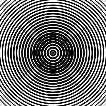 Abstract vector circle halftone black background. Gradient retro line patte.. 스톡 일러스트