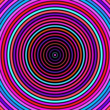 Abstract vector circle halftone black background. Gradient retro line patte.. 스톡 일러스트