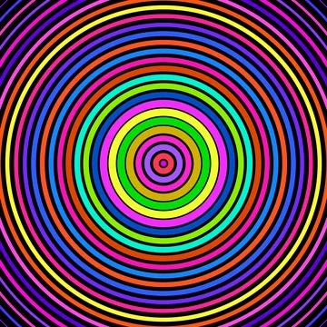 Abstract vector circle halftone colorful background. Gradient retro line pa.. 스톡 일러스트