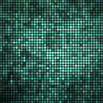Abstract vector colored round dots background Illustrazione stock