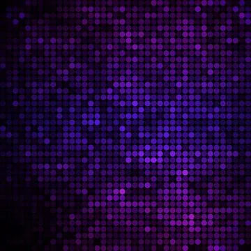 Abstract vector colored round dots background Stock-Illustration