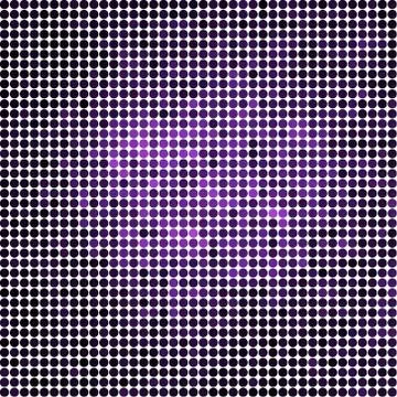 Abstract vector colored round dots background Stock Illustration