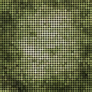 Abstract vector colored round dots background Stock Illustration