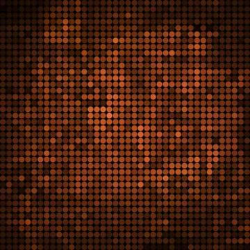 Abstract vector colored round dots background イラスト素材