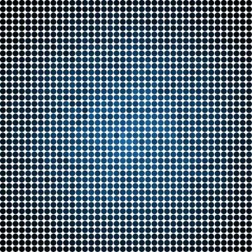 Abstract vector colored round dots background Illustrazione stock