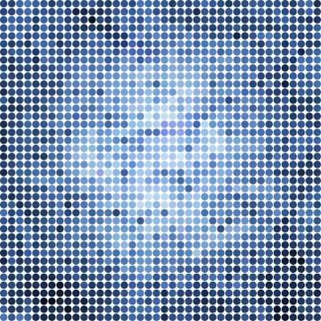 Abstract vector colored round dots background Stock Illustration