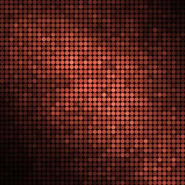Abstract vector colored round dots background Illustrazione stock