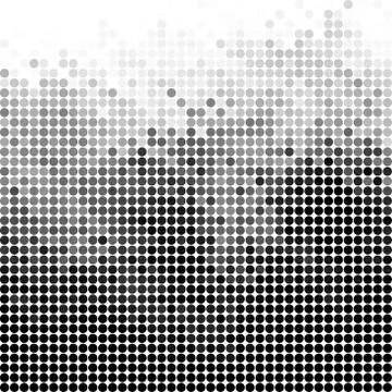 Abstract vector colored round dots background Stock Illustration