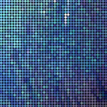 Abstract vector colored round dots background Illustrazione stock