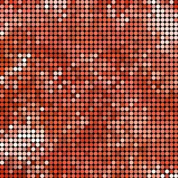 Abstract vector colored round dots background Illustrazione stock