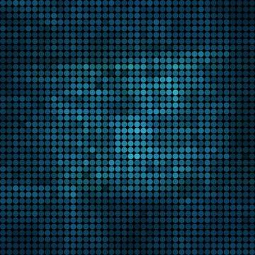 Abstract vector colored round dots background Stock Illustration