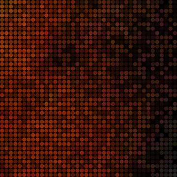 Abstract vector colored round dots background 스톡 일러스트