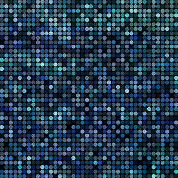 Abstract vector colored round dots background 스톡 일러스트