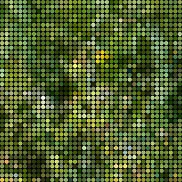 Abstract vector colored round dots background Stock Illustration