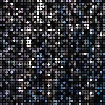 Abstract vector colored round dots background Stock Illustration