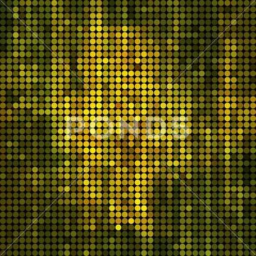 Abstract vector colored round dots background 스톡 일러스트
