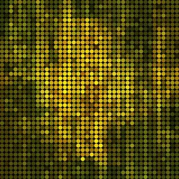 Abstract vector colored round dots background Stock Illustration