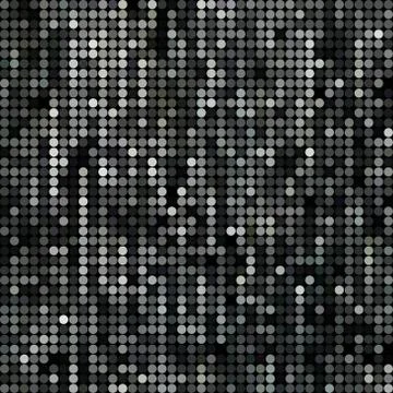 Abstract vector colored round dots background Illustrazione stock