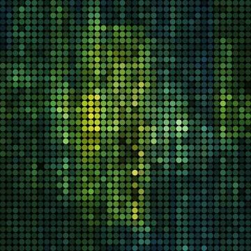 Abstract vector colored round dots background 스톡 일러스트