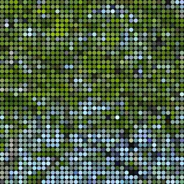 Abstract vector colored round dots background イラスト素材