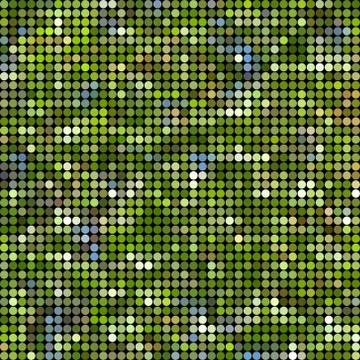 Abstract vector colored round dots background Stock Illustration