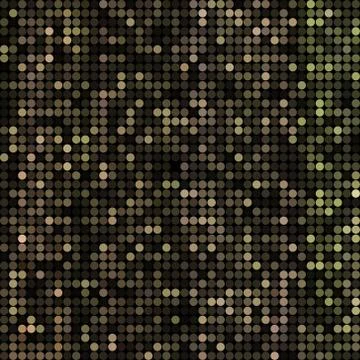 Abstract vector colored round dots background Stock Illustration