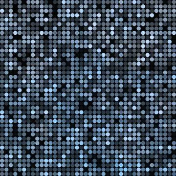 Abstract vector colored round dots background Stock-Illustration